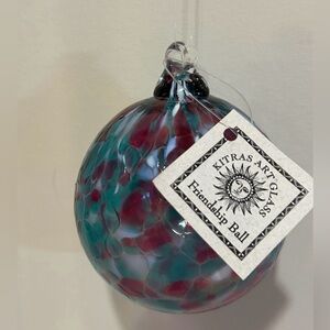 New Kitras Art Glass Friendship Ball